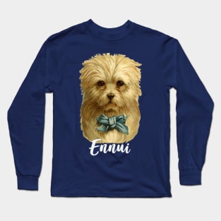 Ennui Bored Doggie Long Sleeve T-Shirt